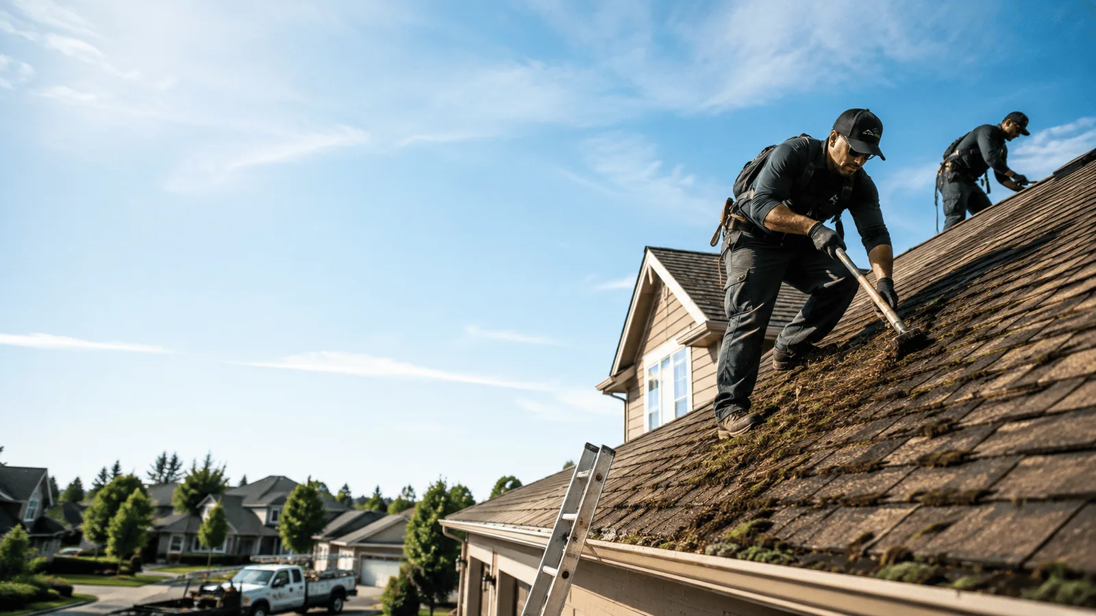 Roof Moss Removal in Annapolis, IL near me